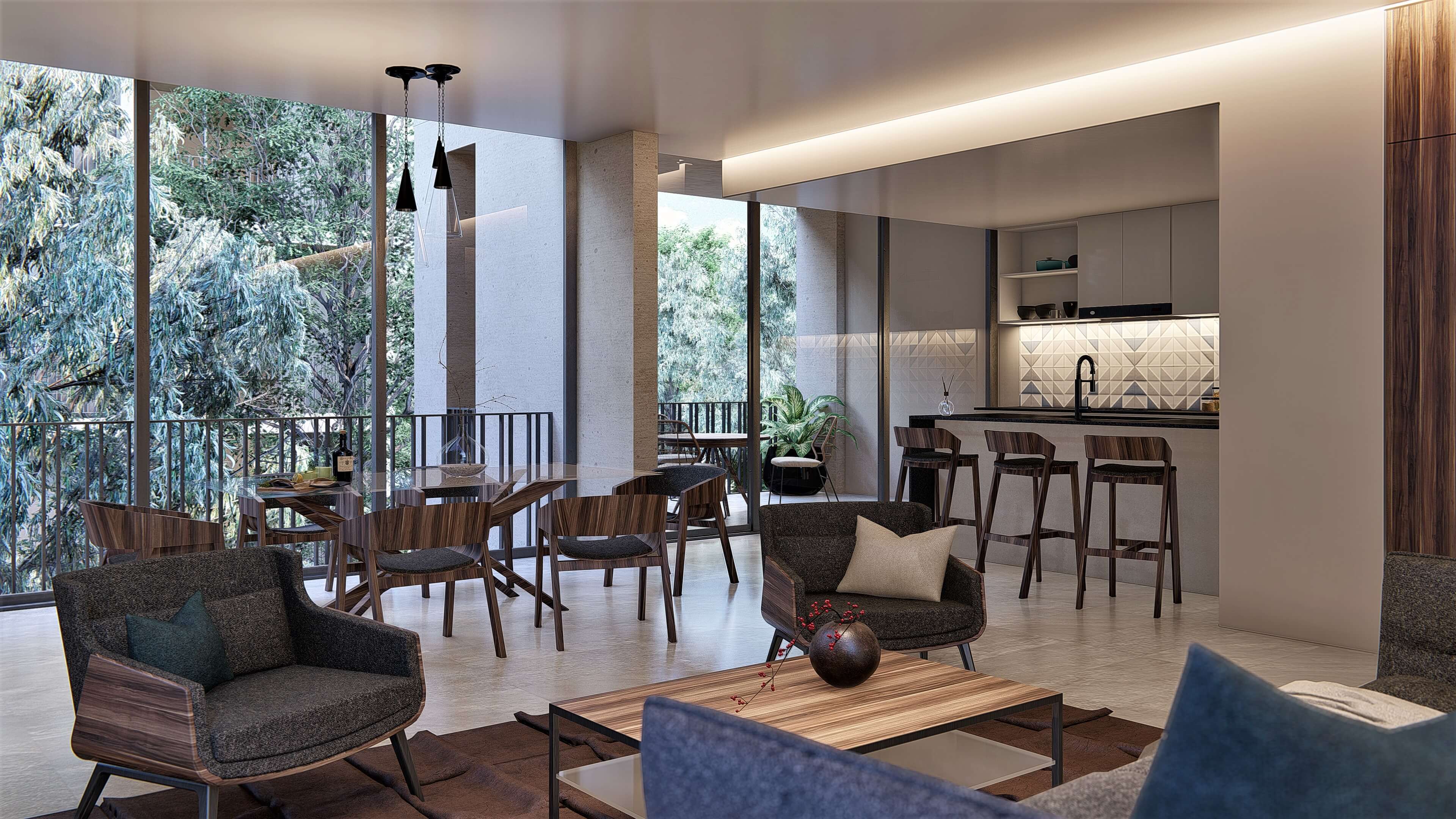 3 Bedrooms – 140m2